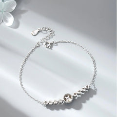 Glistening Ocean Bracelet | S925 Silver | Liora Crystal
