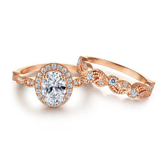 1.5ct Stellar Halo Ring | S925 Silver | Liora Gems