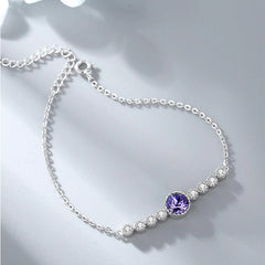 Glistening Ocean Bracelet | S925 Silver | Liora Crystal
