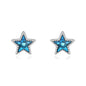 Stardust Ombre Stud Earrings  | S925 Silver | Liora Crystal