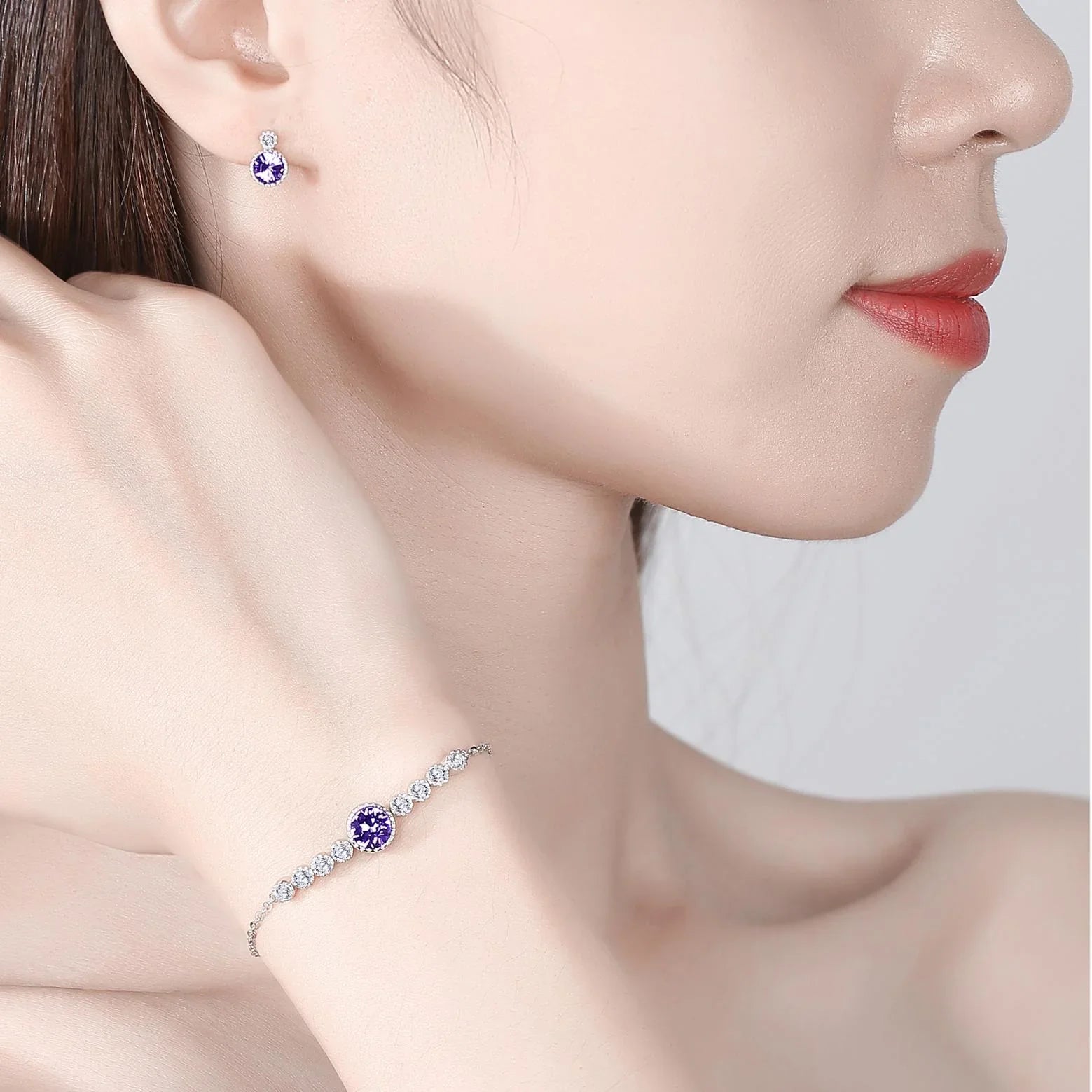 Glistening Ocean Bracelet | S925 Silver | Liora Crystal