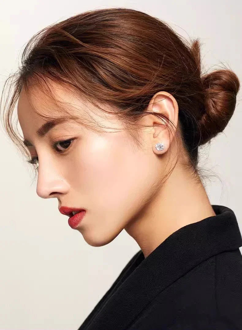 Stellate Love - heart Earrings - Liora