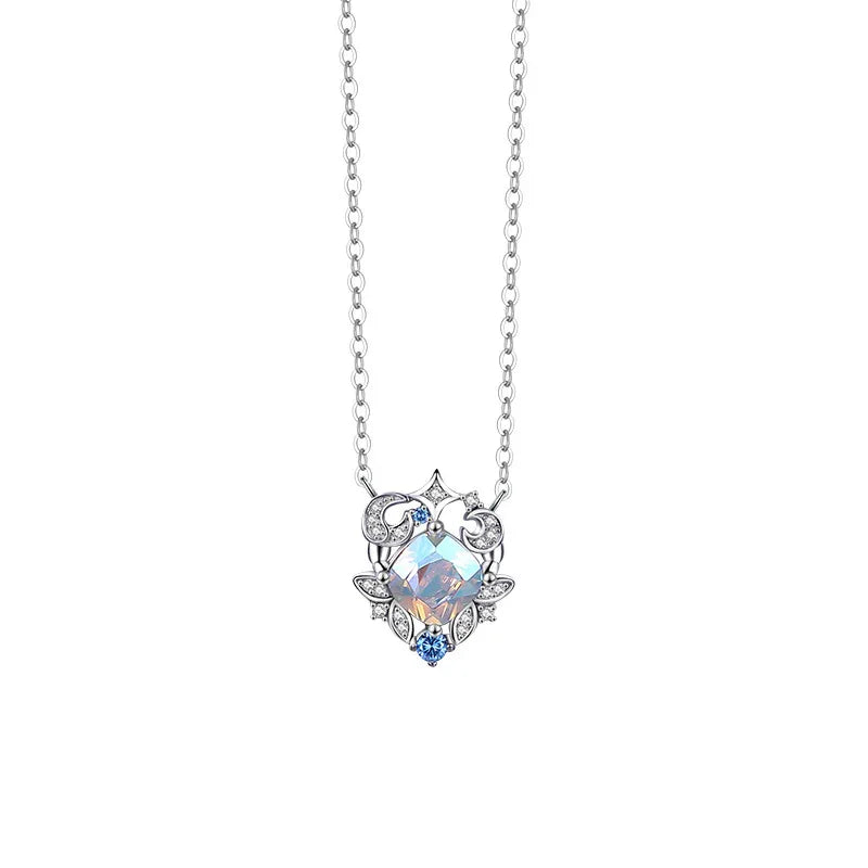 Celestial Guardians Zodiac Necklace | S925 Silver | Liora Crystal