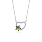 The CELEST Gradient Necklace  | S925 Silver | Liora Crystal