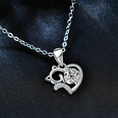Purr - fect Love Necklace - Liora