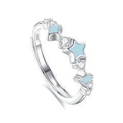 Stardust Echo Band and Luminous Star Band | S925 Silver | Luminous enamel