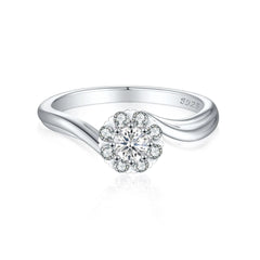 Precision eight-Prong Ring | S925 Silver | Liora Gems