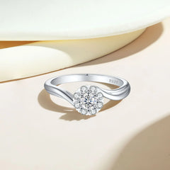 Precision eight-Prong Ring | S925 Silver | Liora Gems