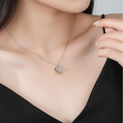 Lunar Rabbit Necklace  | S925 Silver | Moonstone