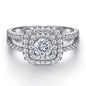 Eclipse Halo Ring | S925 Silver | Liora Gems
