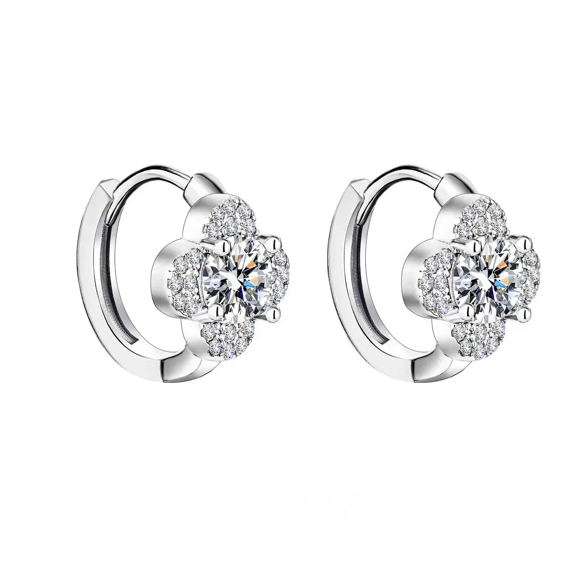 Clover Glimmer Earrings - Liora