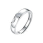 Star-Shining Vow & Glittering Love Words | S925 Silver | Moissanite