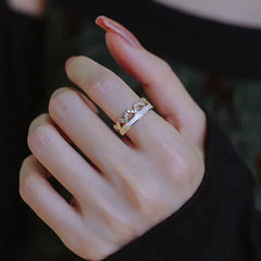 Crown & Shell Ring | Sustainable Metal | Liora Gems