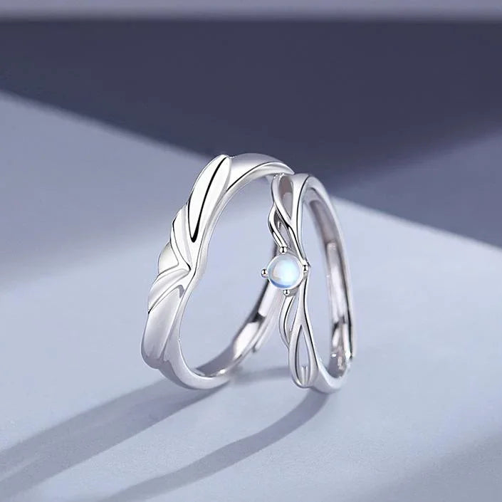 Star Rope  and Moon Thread | S925 Silver | Moonstone