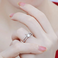 Glorious Crown Diamond Ring - Liora