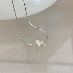 Silver Beads Reflecting Pearls| S925 Silver