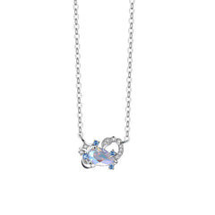 Celestial Guardians Zodiac Necklace | S925 Silver | Liora Crystal