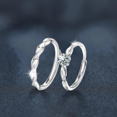 Entwined Dreams & Gorgeous Starlight | S925 Silver | Moissanite
