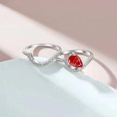 Chroma Wave ring | S925 Silver | Liora Gems