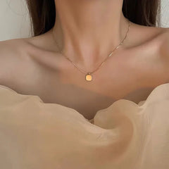 Golden Shell Reflecting the Moon | S925 Silver