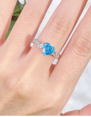 2ct Liora Whispering Heart Ring | S925 Silver | Liora Gems