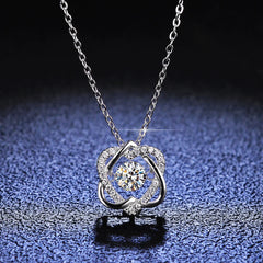 Heartbeat Sparkle Necklace - Liora