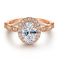 1.5ct Stellar Halo Ring | S925 Silver | Liora Gems