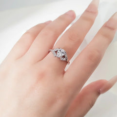 Luna Moth Ring | S925 Silver | Liora Gems