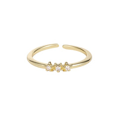 Celestial Spark Ring | Sustainable Metal | Liora Gems