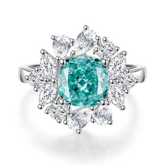 2ct Enchanted Ice Bloom Ring | S925 Silver | Liora Gems