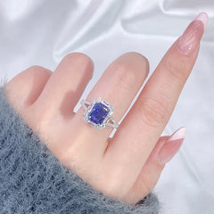 2.5ct Prism GalleryTanzanite Ring | S925 Silver | Liora Gems