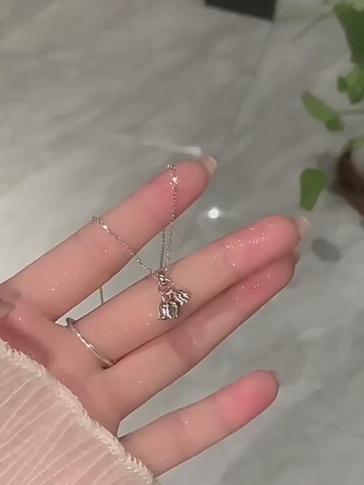 The Melody of Lily of the Valley Dancing | S925 Silver