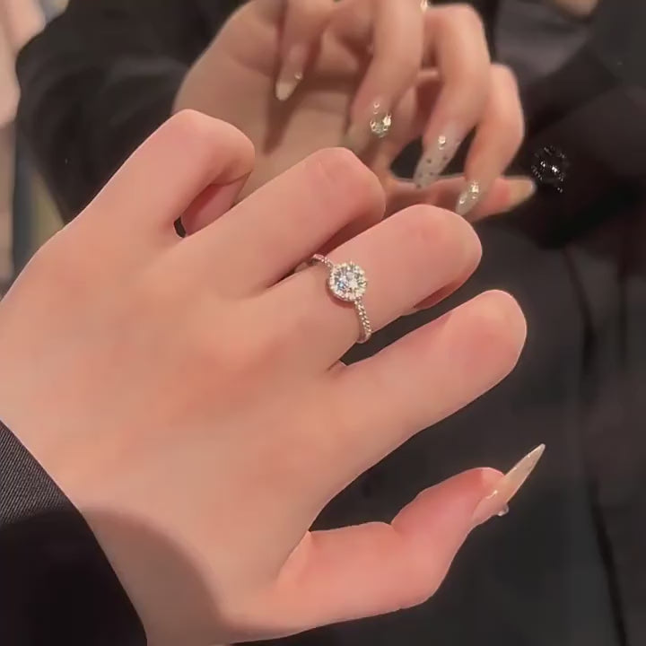 2ct Astra Pact  | S925 Silver | Moissanite