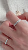 Lattice Glow Band and Dream Bow Band | S925 Silver | Luminous enamel